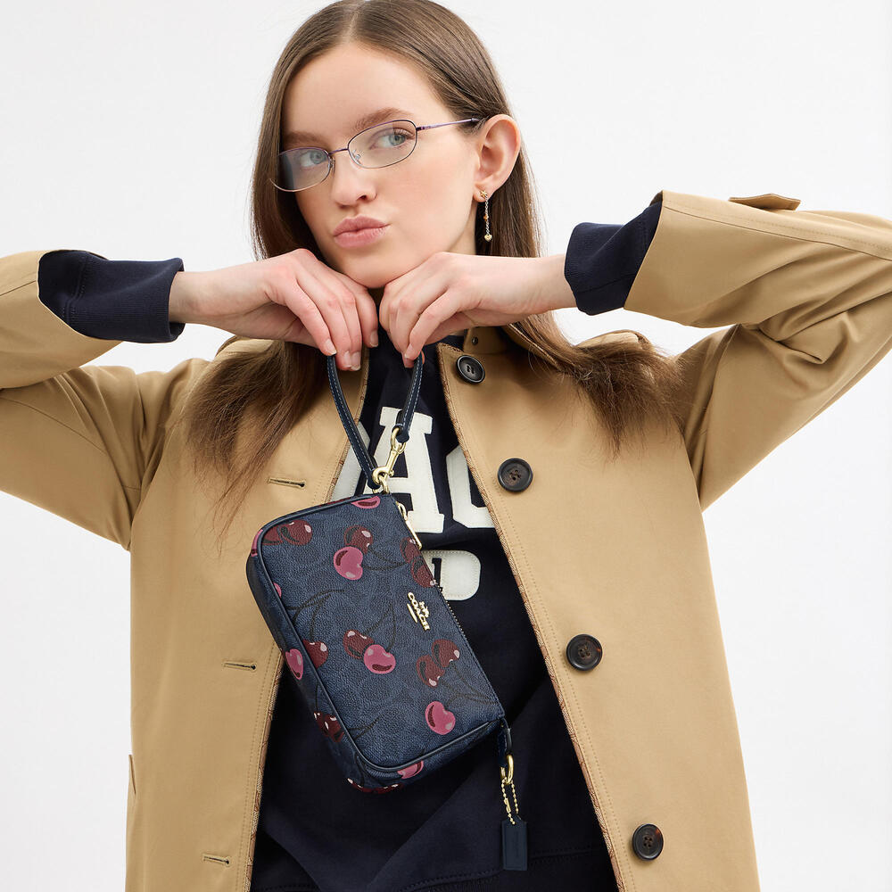 Nolita 19 In Signature Canvas With Cherry Print - Picture 2 of 7